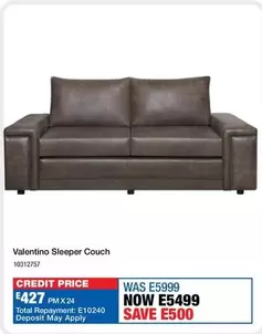 Valentino -  Sleeper Couch 10312757