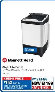 Total - Single Tub JCW111
