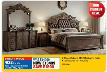 Total - 2-Piece Bellona MK2 Bedroom Suite