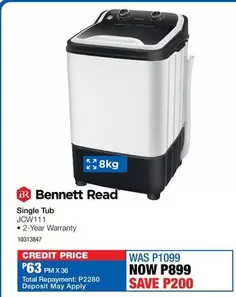 Total - Single Tub JCW111