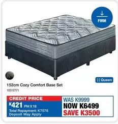 Comfort - 152cm Cozy  Base Set 10312771