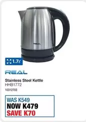 Stainless Steel Kettle HHB1772 10312703