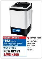 Total - Single-Tub Washing Machine JCW111