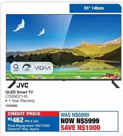 JVC - QLED Smart TV LT55NQ7145