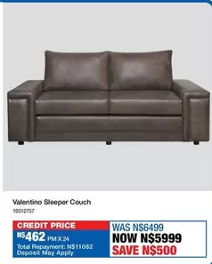 Valentino -  Sleeper Couch 10312757