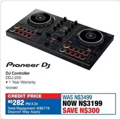 Pioneer - DJ Controller DDJ-200