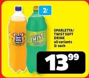 Sparletta - TWIST SOFT DRINK