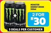 Monster - ENERGY DRINK 500ml
