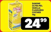Danone - ULTRA MEL VANILLA FLAVOURED CUSTARD
