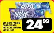 Sta-Soft - FABRIC CONDITIONER REFILL