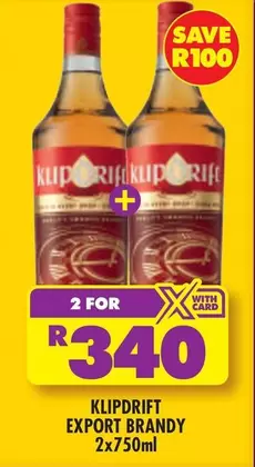 Klipdrift - EXPORT BRANDY