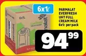 Parmalat - EVERFRESH UHT FULL CREAM MILK