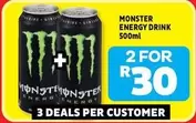 Monster - ENERGY DRINK