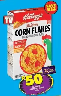 Kellogg's - CORN FLAKES Toasted Golden Cereal Flakes
