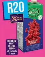 Rhodes - FRUIT NECTAR BLEND