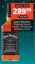 Jack Daniel's - Original/Apple/Honey Tennessee Whiskey