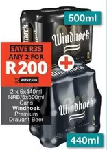 Windhoek - Premium Draught Beer