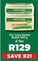 Fair Cape - Salted Butter