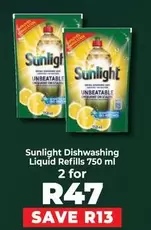 Sunlight - Dishwashing Liquid Refills