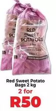 Red Sweet Potato Bags