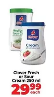 Clover - Fresh or Sour Cream