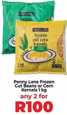 Frozen -  Cut Beans or Corn Kernels