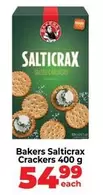 Bakers - Salticrax Crackers