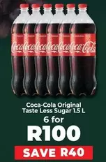 Coca cola - Original Taste Less Sugar