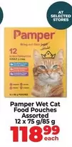 Pamper - Wet Cat Food Pouches