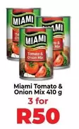 Miami - Tomato & Onion Mix