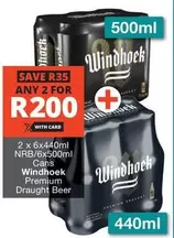 Windhoek - Premium Draught Beer