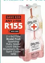 Apple - Brutal Fruit Sparkling Spirit Cooler