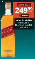 Johnnie Walker - Red Label Blended Scotch Whisky
