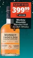 Monkey Shoulder - Blended Malt Scotch Whisky