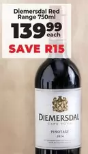 Diemersdal - Red Range 750ml