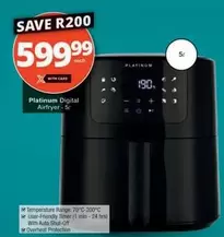 Platinum - Digital Airfryer