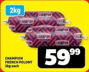 champion - FRENCH POLONY