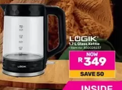 Logik - 1.7 L Glass Kettle