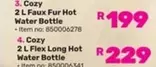 2 L Faux Fur Hot Water Bottle - Item no: 850006278
