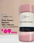 Polar -  Fleece Blanket 125 x 150 cm