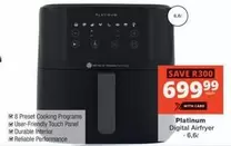 Platinum - Digital Airfryer