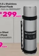 1.5 L Stainless Steel Flask - Item no: 850026207
