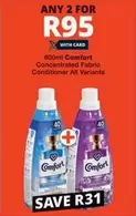 Comfort - Concentrated Fabric Conditioner