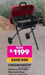 Megamaster - Traverse Portable Charcoal Braai