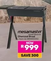 Megamaster - Charcoal Braai