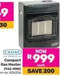Cadac - Compact Gas Heater (942-MINI)