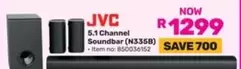 JVC - 5.1 Channel Soundbar (N3358)