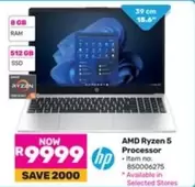 HP - AMD Ryzen 5 Processor Laptop