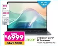Acer - e10 Intel® Core™ i3 Processor