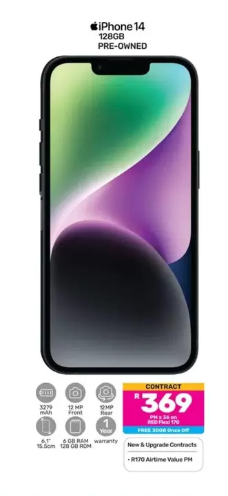Apple - iPhone 14 128GB PRE-OWNED
